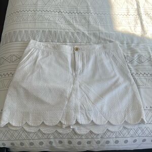 Lilly Pulitzer Collette Scalloped Skort